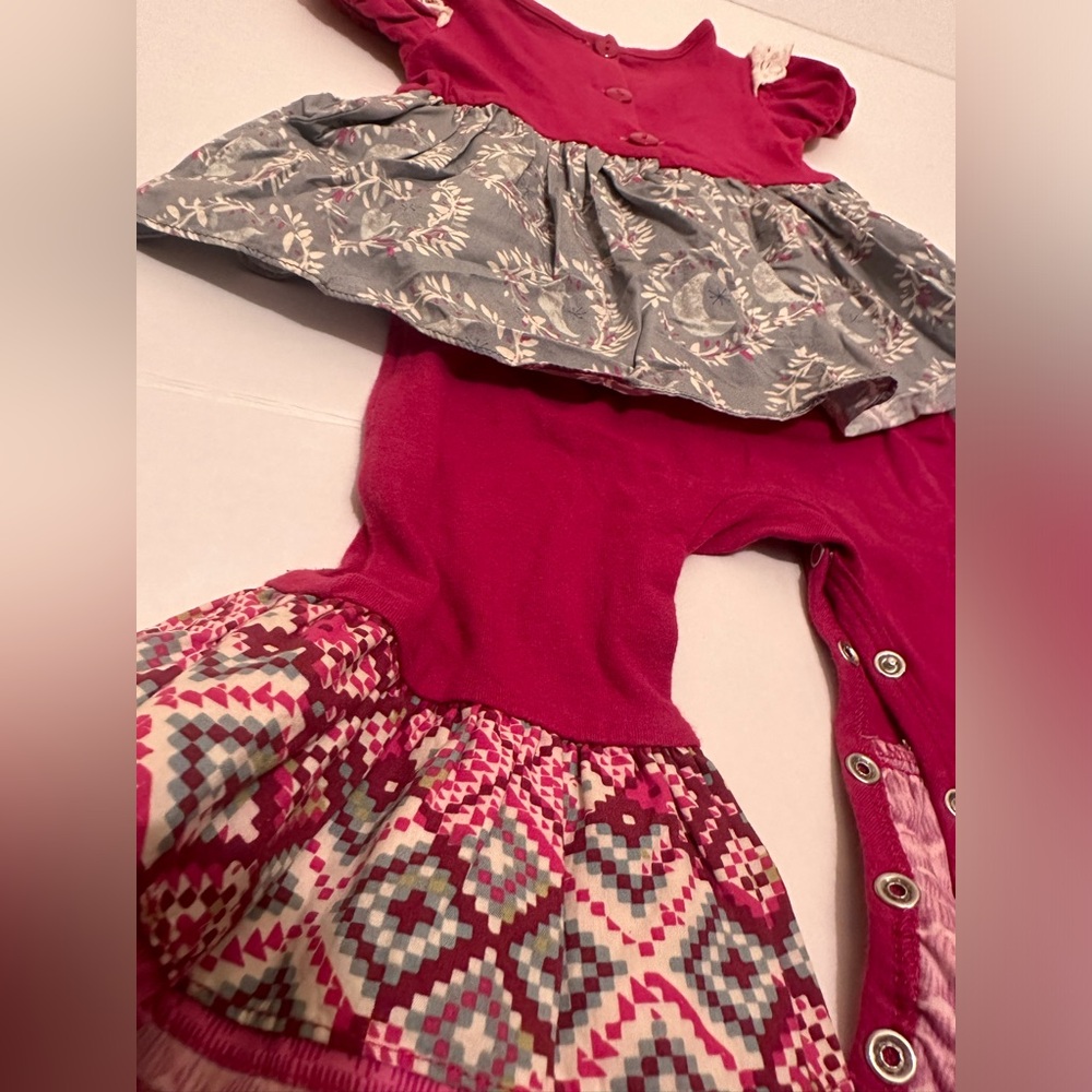 12M Ricrac & Ruffles Skirted Romper - Picture 10 of 11
